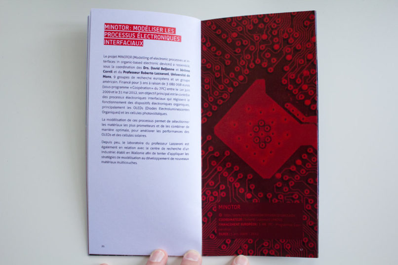 La recherche en Fédération Wallonie Bruxelles - Brochure - inner pages