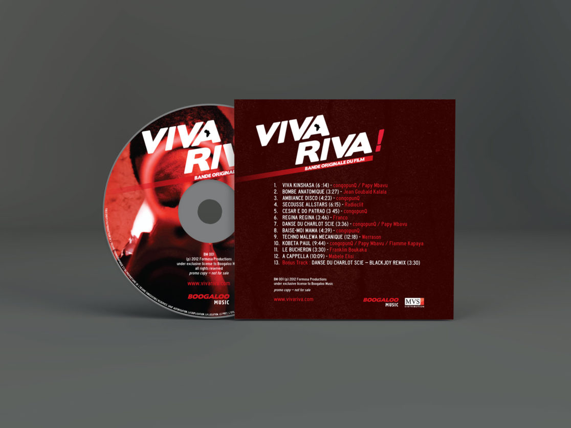 Viva Riva ! - cd back