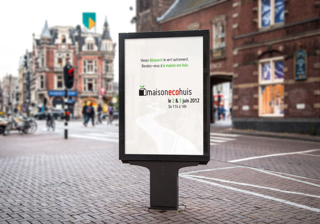 maison eco affiche