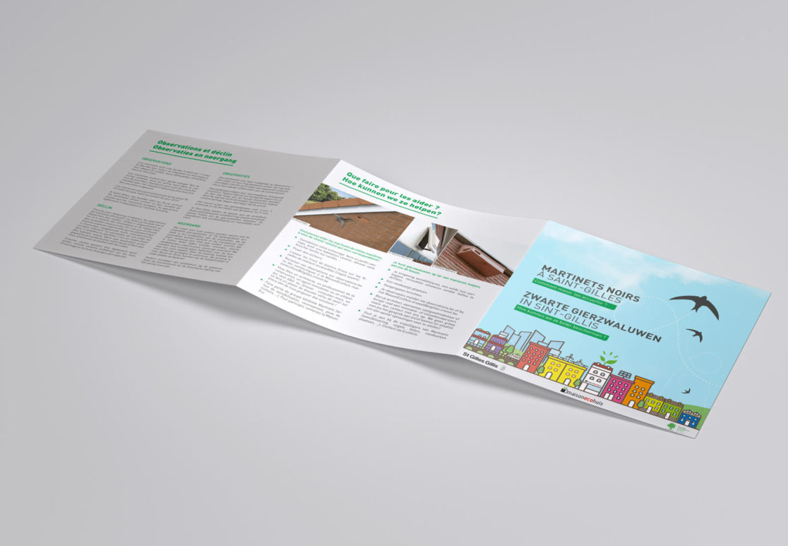 Dépliant Maison Eco Huis - Martinets noirs